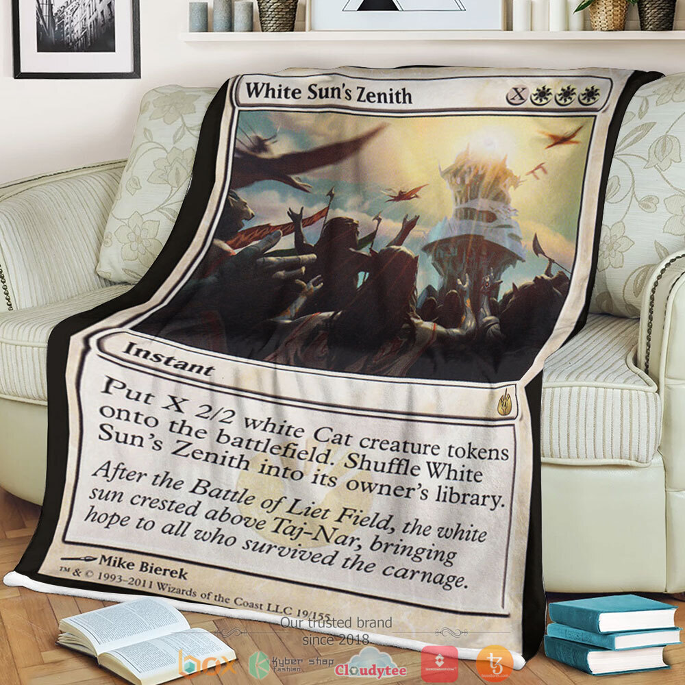 Magic The Gathering Mbs 19 White Sun S Zenith Blanket Magic The Gathering Mbs 19 White Sun S Zenith Blanket