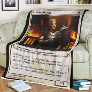 Magic The Gathering Mbs 2 Ardent Recruit Blanket