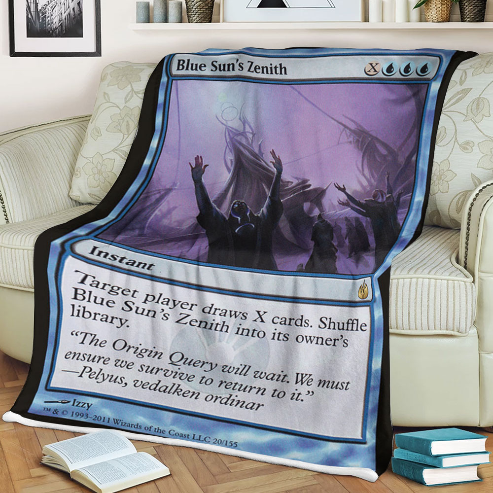 Magic The Gathering Mbs 20 Blue Sun S Zenith Blanket Magic The Gathering Mbs 20 Blue Sun S Zenith Blanket