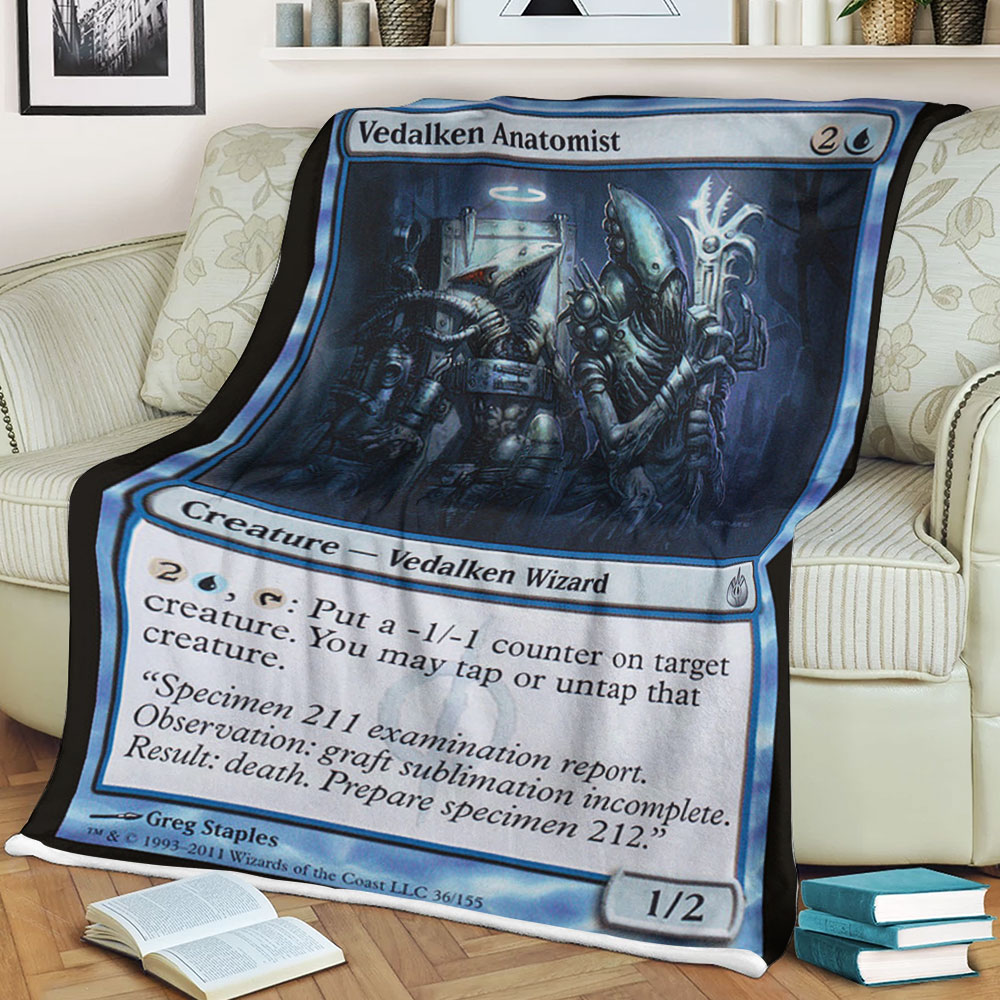 Magic The Gathering Mbs 36 Vedalken Anatomist Blanket Magic The Gathering Mbs 36 Vedalken Anatomist Blanket