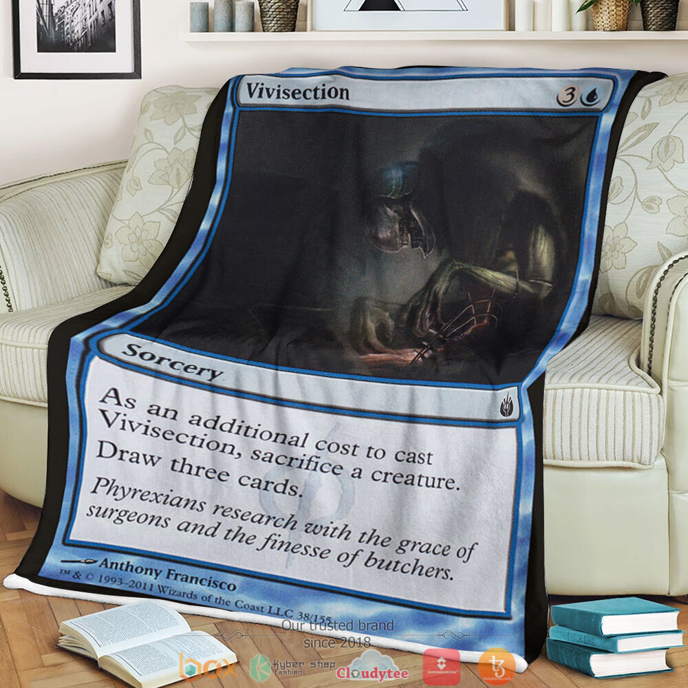 Magic The Gathering Mbs 38 Vivisection Blanket Magic The Gathering Mbs 38 Vivisection Blanket