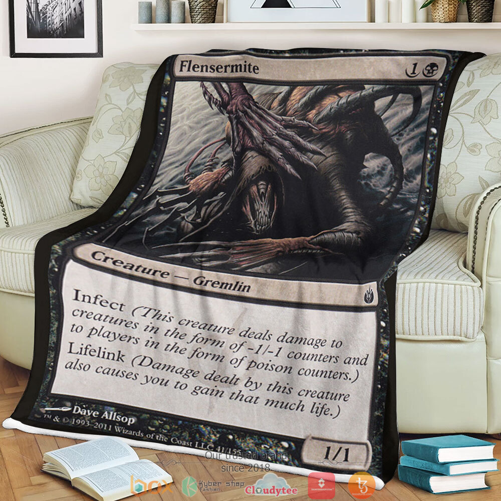Magic The Gathering Mbs 41 Flensermite Blanket Magic The Gathering Mbs 41 Flensermite Blanket
