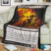 Magic The Gathering Mbs 42 Flesh Eater Imp Blanket