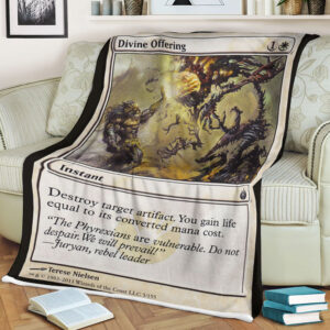 Magic The Gathering Mbs 5 Divine Offering Blanket