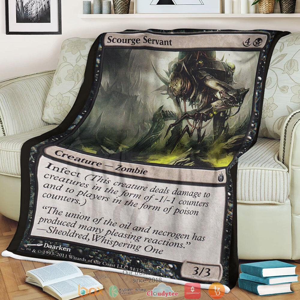 Magic The Gathering Mbs 54 Scourge Servant Blanket Magic The Gathering Mbs 54 Scourge Servant Blanket