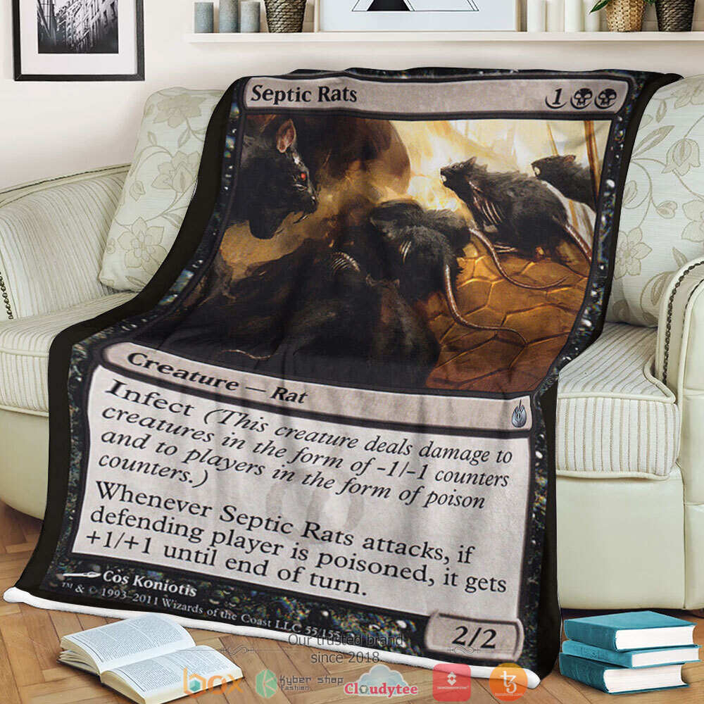 Magic The Gathering Mbs 55 Septic Rats Blanket Magic The Gathering Mbs 55 Septic Rats Blanket