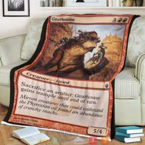 Magic The Gathering Mbs 63 Gnathosaur Blanket