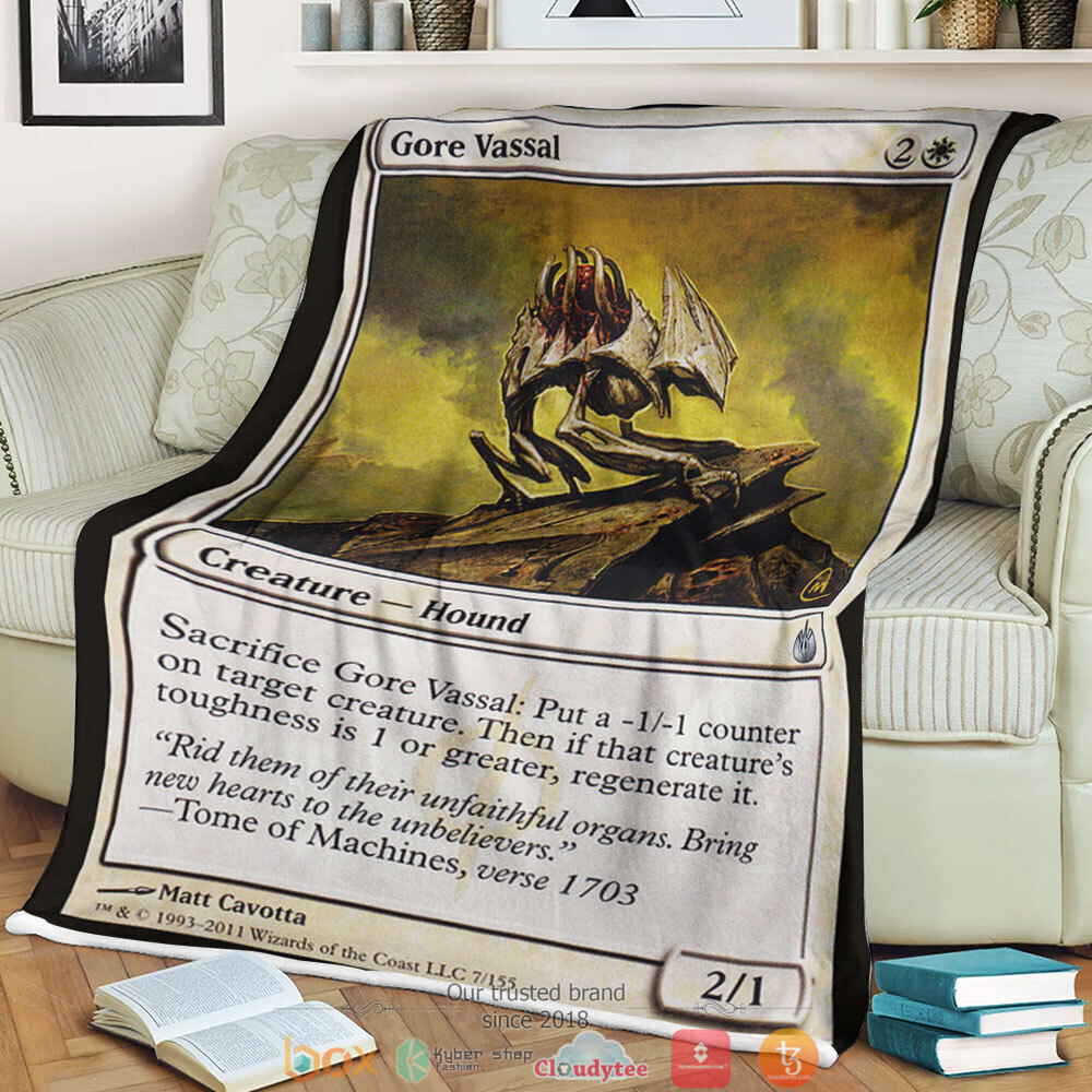 Magic The Gathering Mbs 7 Gore Vassal Blanket Magic The Gathering Mbs 7 Gore Vassal Blanket