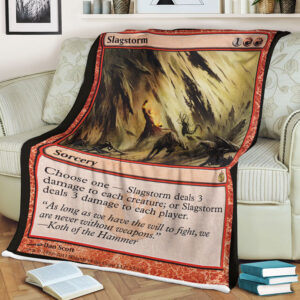 Magic The Gathering Mbs 75 Slagstorm Blanket