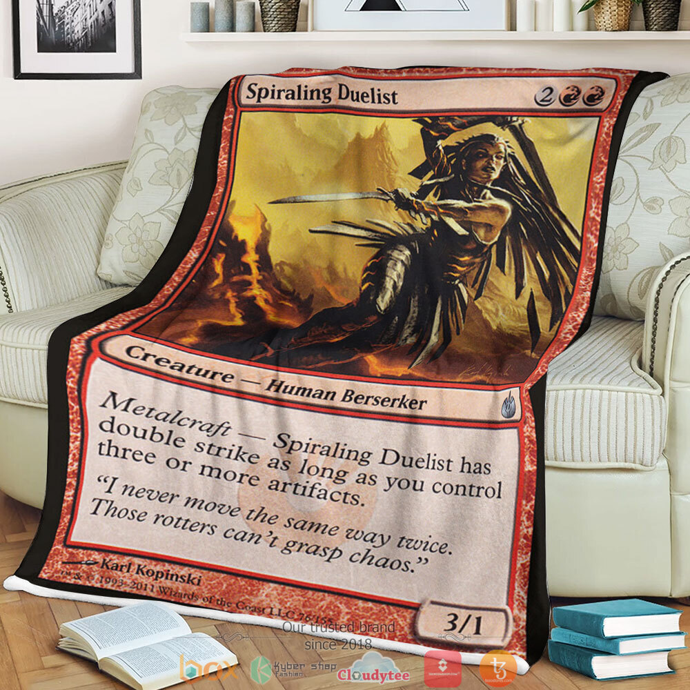 Magic The Gathering Mbs 76 Spiraling Duelist Blanket Magic The Gathering Mbs 76 Spiraling Duelist Blanket