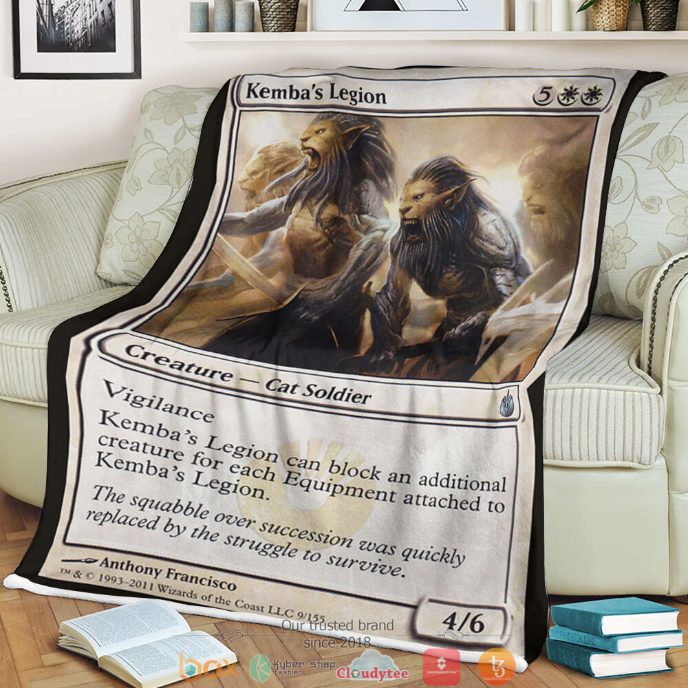 Magic The Gathering Mbs 9 Kemba S Legion Blanket Magic The Gathering Mbs 9 Kemba S Legion Blanket