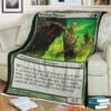Magic The Gathering Mbs 95 Viridian Emissary Blanket