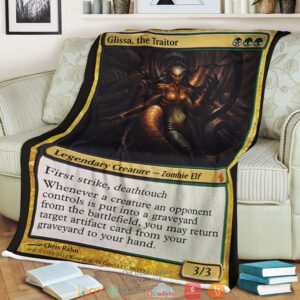Magic The Gathering Mbs 96 Glissa The Traitor Blanket