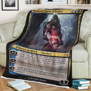 Magic The Gathering Mbs 97 Tezzeret Agent Of Bolas Blanket