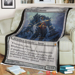 Magic The Gathering Mbs 99 Blightsteel Colossus Blanket