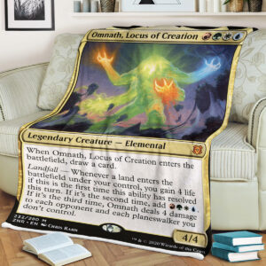Magic The Gathering Omnath Locus Of Creation Blanket