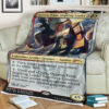 Magic The Gathering Optimus Prime Inspiring Leader Blanket