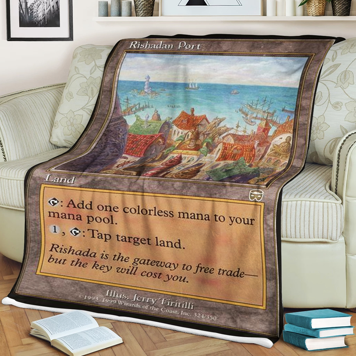 Magic The Gathering Rishadan Port Blanket Magic The Gathering Rishadan Port Blanket