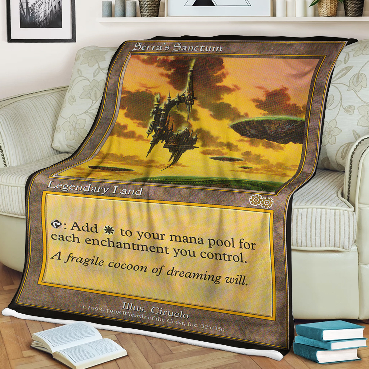 Magic The Gathering Serras Sanctum Blanket Magic The Gathering Serras Sanctum Blanket