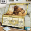 Magic The Gathering Siege Rhino Blanket