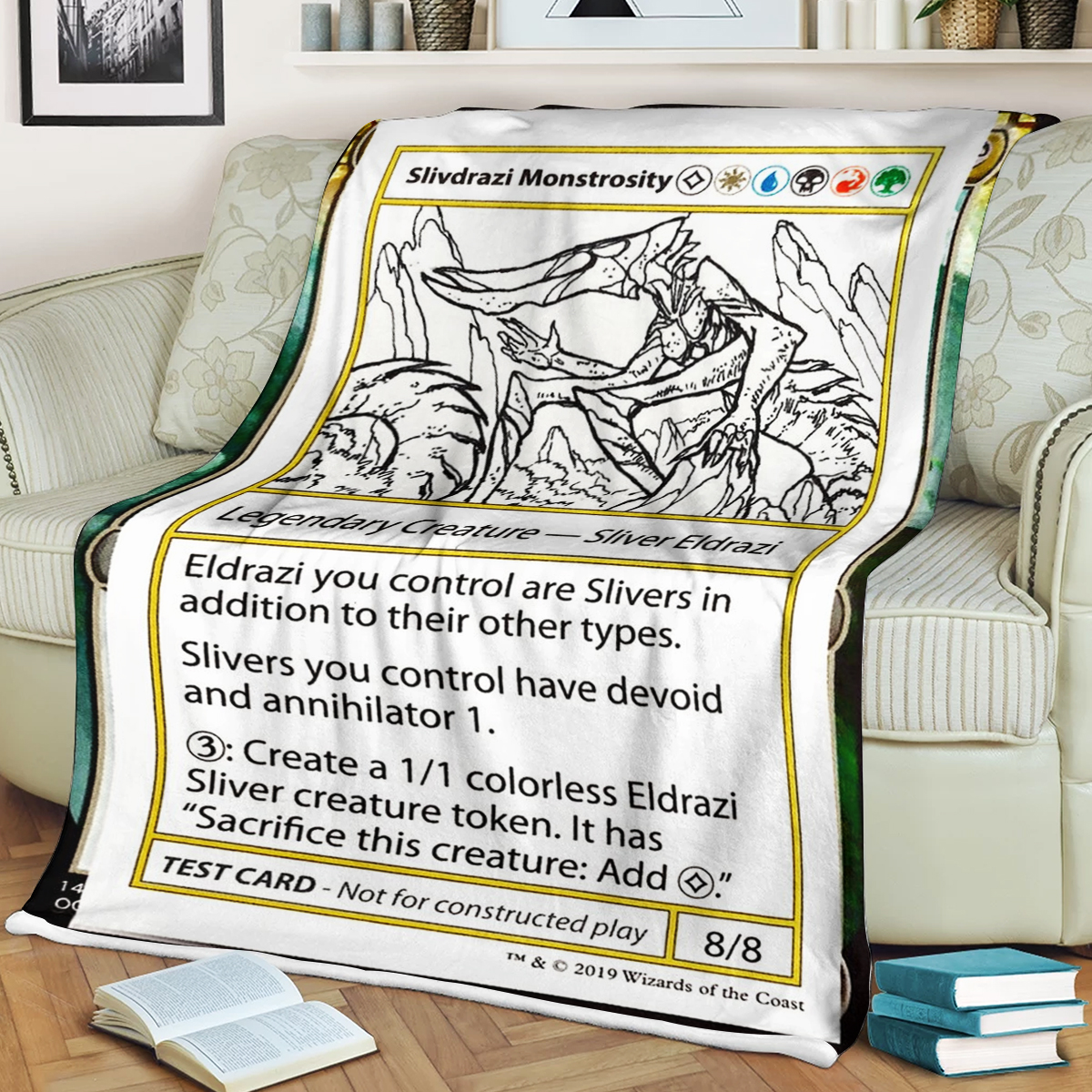 Magic The Gathering Slivdrazi Monstrosity Blanket 2 Magic The Gathering Slivdrazi Monstrosity Blanket 2