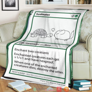 Magic The Gathering Soulmates Blanket