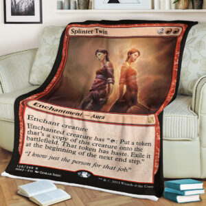Magic The Gathering Splinter Twin Blanket