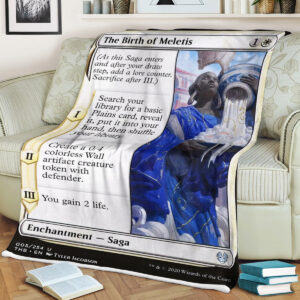 Magic The Gathering The Birth Of Meletis Blanket