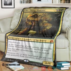 Magic The Gathering The Gitrog Monster Soft Blanket