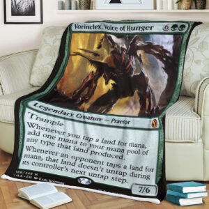 Magic The Gathering Vorinclex Voice Of Hunger Blanket