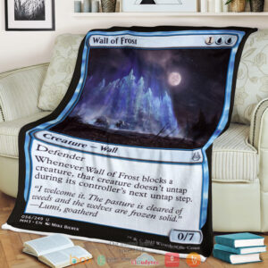 Magic The Gathering Wall Of Frost Blanket