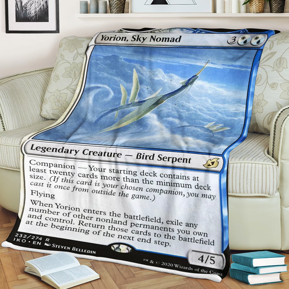Magic The Gathering Yorion Sky Nomad Blanket Magic The Gathering Yorion Sky Nomad Blanket