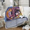Magician Girl Of Black Chaos Max Custom Blanket