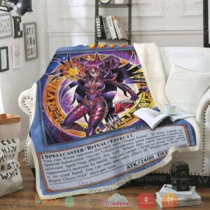 Magician Girl Of Black Chaos Max Custom Soft Blanket