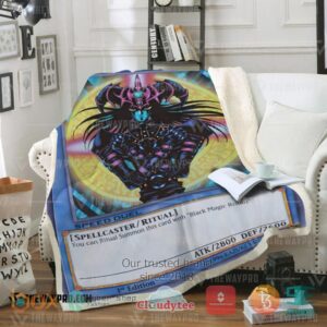 Magician Of Black Chaos Soft Blanket