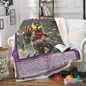 Masked Hero Spectercrow Soft Blanket