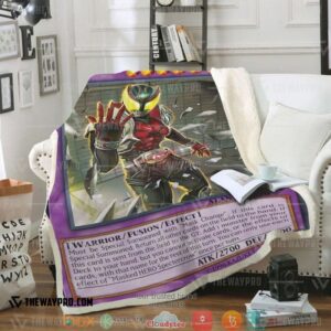 Masked Hero Spectercrow Soft Blanket 2