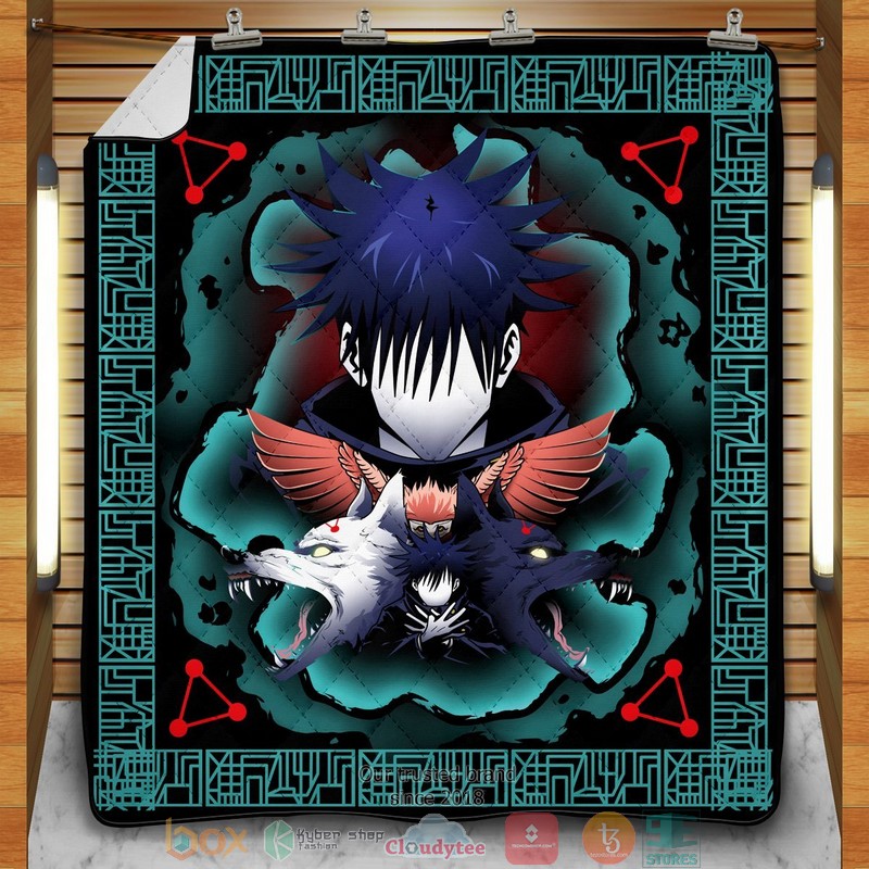 Megumi Jujutsu Kaisen Quilt Blanket Megumi Jujutsu Kaisen Quilt Blanket