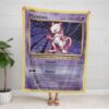 Mewtwo Evolutions Pokemon Fleece Blanket