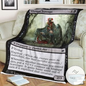 Mh1 107 Silumgar Scavenger Mtg Game Magic The Gathering Blanket