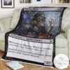 Mh1 115 Warteye Witch Mtg Game Magic The Gathering Blanket