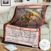 Mh1 119 Bladeback Sliver Mtg Game Magic The Gathering Blanket