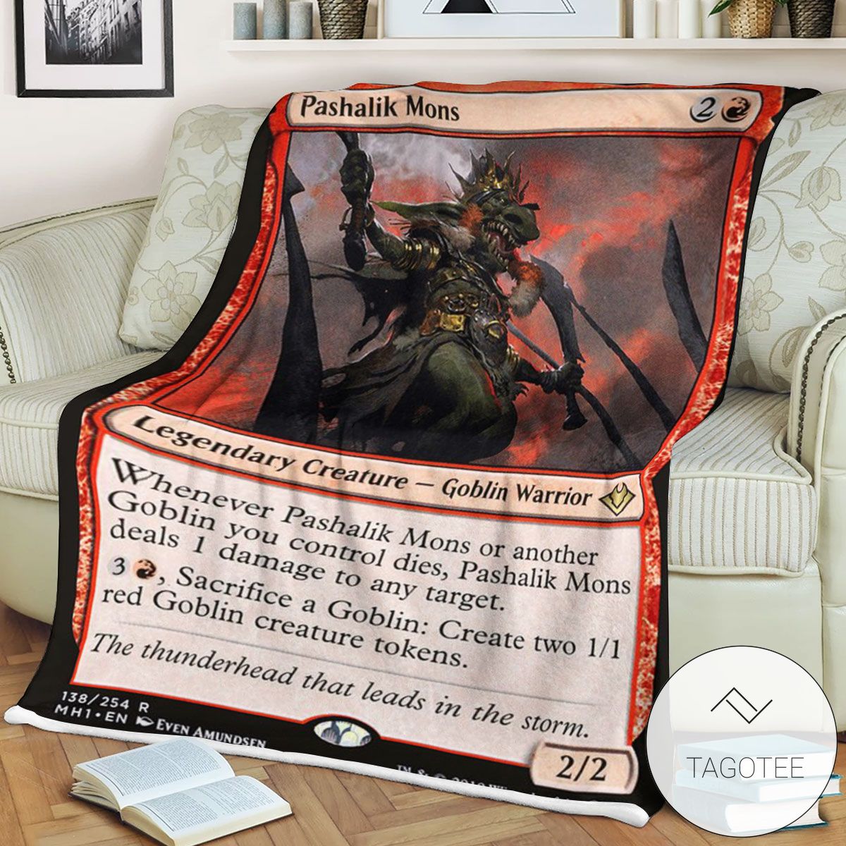Mh1 138 Pashalik Mons Mtg Game Magic The Gathering Blanket Mh1 138 Pashalik Mons Mtg Game Magic The Gathering Blanket