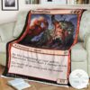 Mh1 143 Ravenous Giant Mtg Game Magic The Gathering Blanket