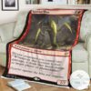 Mh1 148 Spiteful Sliver Mtg Game Magic The Gathering Blanket