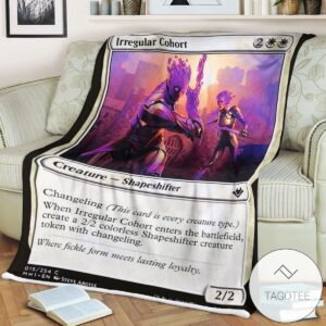 Mh1 15 Irregular Cohort Mtg Game Magic The Gathering Blanket