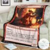 Mh1 152 Vengeful Devil Mtg Game Magic The Gathering Blanket
