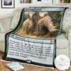 Mh1 160 Crashing Footfalls Mtg Game Magic The Gathering Blanket