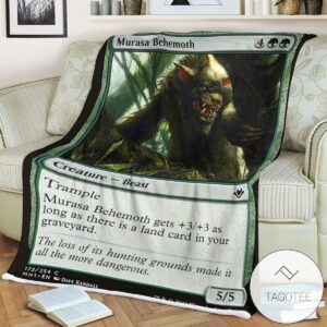 Mh1 172 Murasa Behemoth Mtg Game Magic The Gathering Blanket