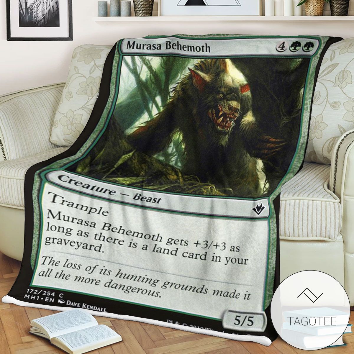 Mh1 172 Murasa Behemoth Mtg Game Magic The Gathering Blanket Mh1 172 Murasa Behemoth Mtg Game Magic The Gathering Blanket